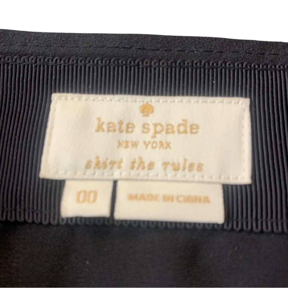 KATE SPADE‎ Silk-Blend Pleated Skirt - Size 00